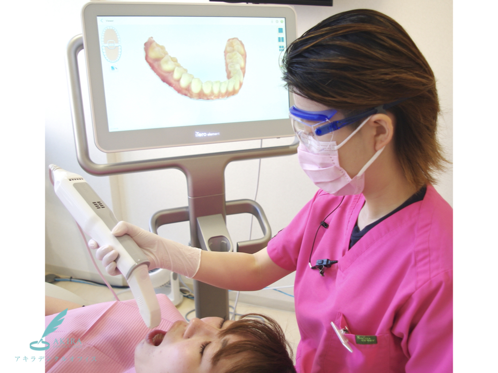 口腔内スキャンiTero5D（アイテロファイブディー）のNIRI（近赤外線）撮影によるむし歯の診査