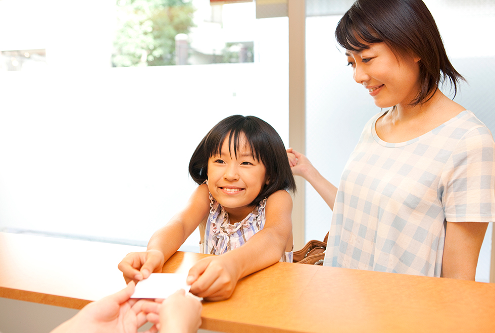 お子様の定期健診